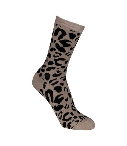 Chaussettes cinco femme beige / noir / blanc Trespass