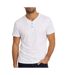 T-shirt blanc homme paname brothers tazio-1