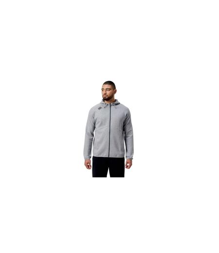 Veste À Capuche Manches Raglan Entraînement Tempo Homme Gris Chiné Canterbury