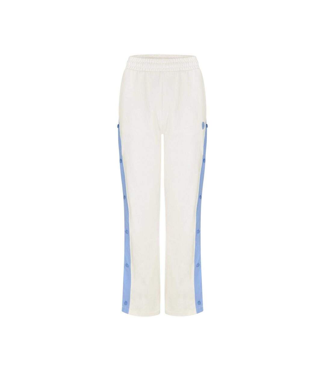 Pantalon De Jogging Motif/style Rayure Latérale Nusarah Femme Blanc Cassé Hugo-1