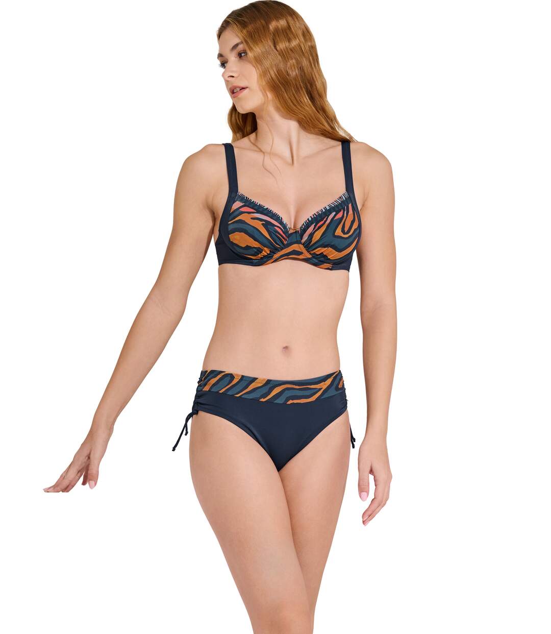 Bas maillot slip de bain côtés réglables TANZANIA Lisca-2