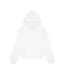 Sweat À Capuche Femme Blanc Bella + Canvas-2