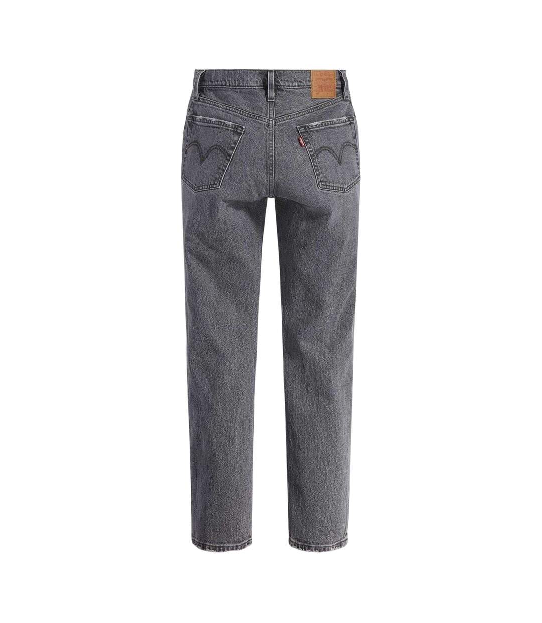 Womens/ladies 501 Original Straight Leg Jeans Grey Levis-3