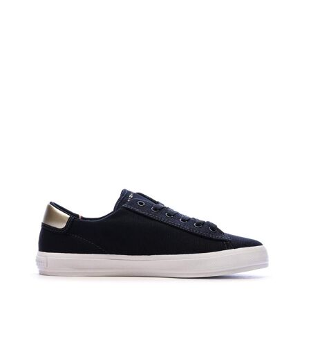 Baskets marine femme tommy hilfiger vulc canvas lace up