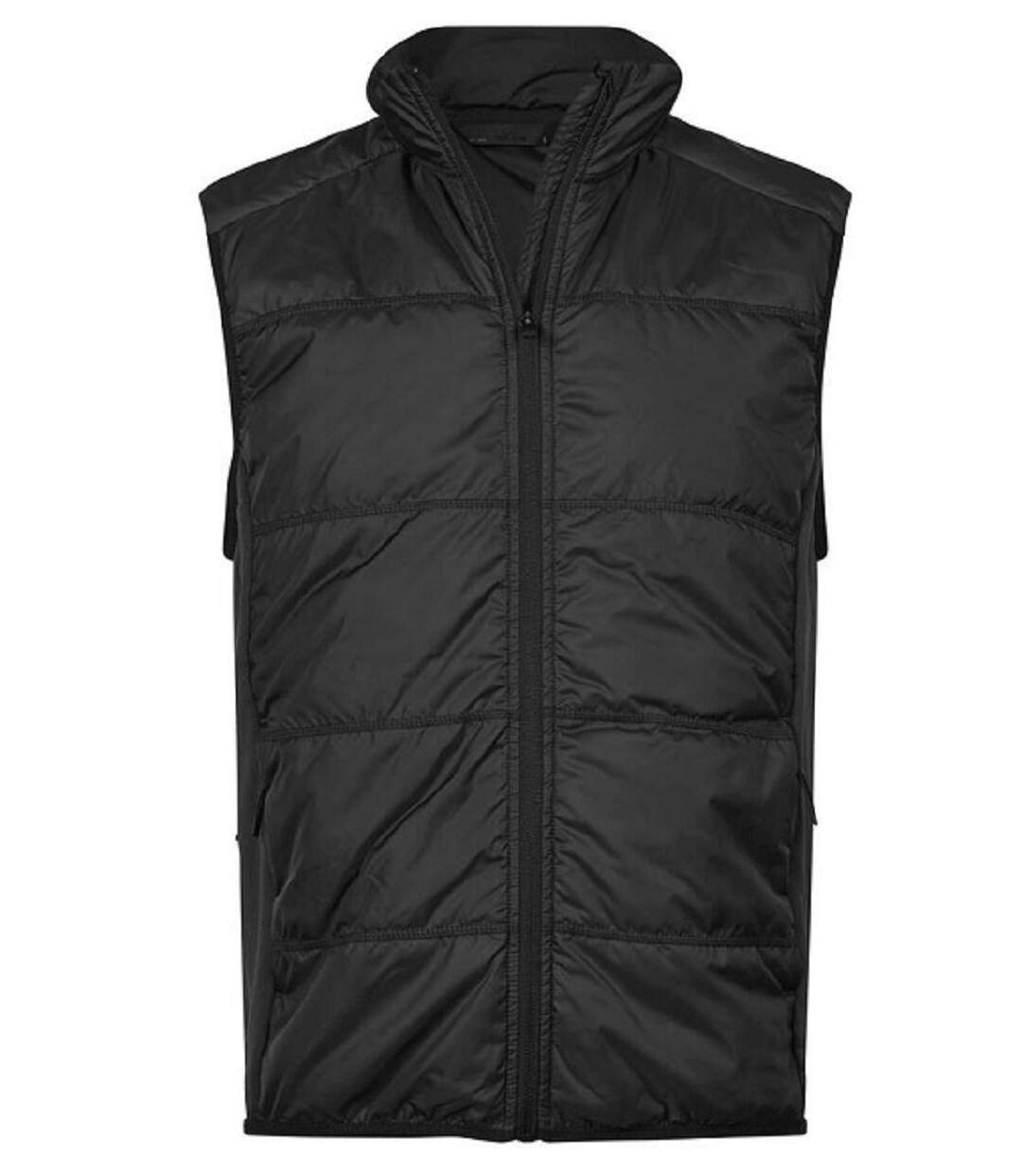 Bodywarmer bi-matière - Homme - Tee Jays - 9114 - noir-1