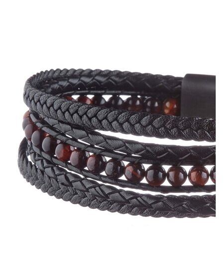 Bracelet noir homme geographical norway 315043 - taille unique