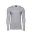 Tee Jays Mens Interlock Long-Sleeved T-Shirt (White) - UTPC4302