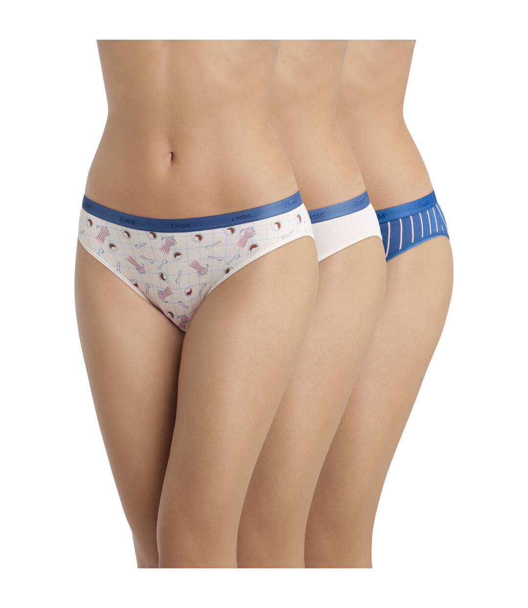 Lot de 3 Culottes Coton Les Pockets Coton-1
