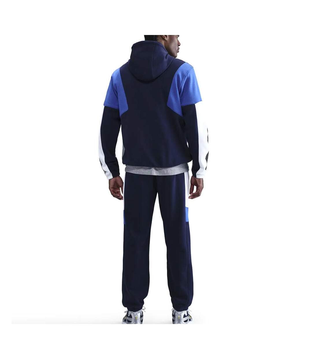 Survêtement bleu homme nike m nk club fleece-2