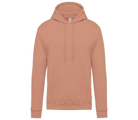 Sweat-shirt à capuche - Unisexe - K476 - orange pêche