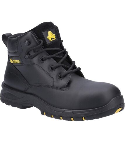 Amblers Womens/Ladies AS605C Leather Safety Boots (Black) - UTFS8599