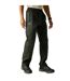 Pantalon Imperméable Uni À Taille Élastiquée Homme Vert Sombre Regatta-2