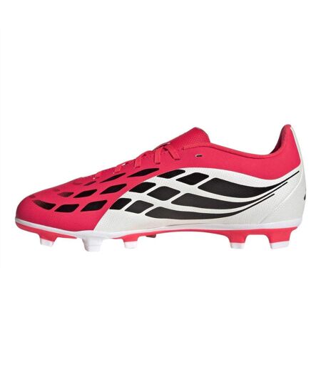 Chaussures De Foot Pour Terrain Ferme Predator Club Enfant Rouge Blanc Adidas