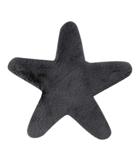 Tapis Déco Enfant Lovely Star 60x63cm Anthracite