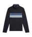 Mens Quarter Zip Fleece Top Navy Ted Baker-1