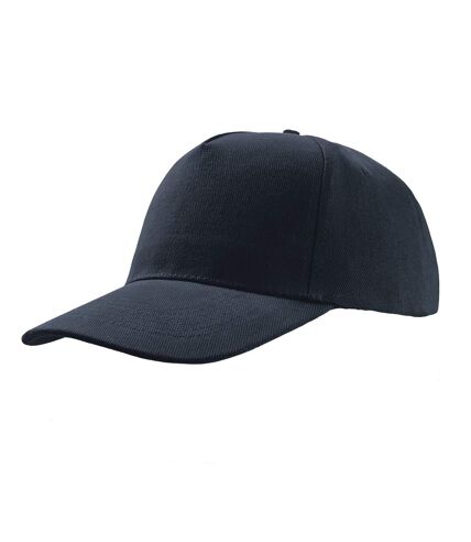 Atlantis Liberty Five Heavy Brush Cotton 5 Panel Cap (Navy) - UTAB192