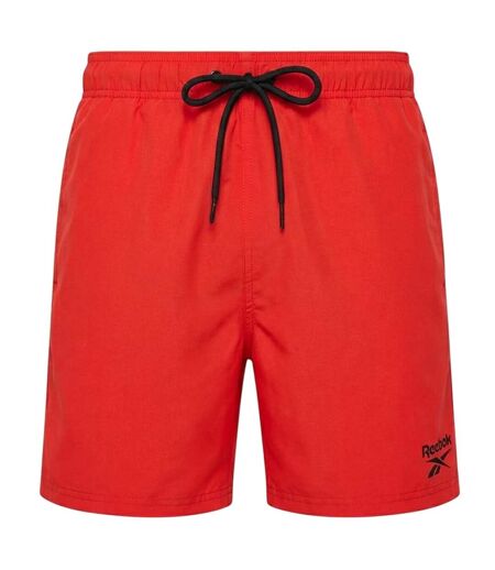 Mens Yale Swim Shorts Red Reebok
