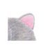 Bonnet Enfant Chat 21cm Gris & Rose