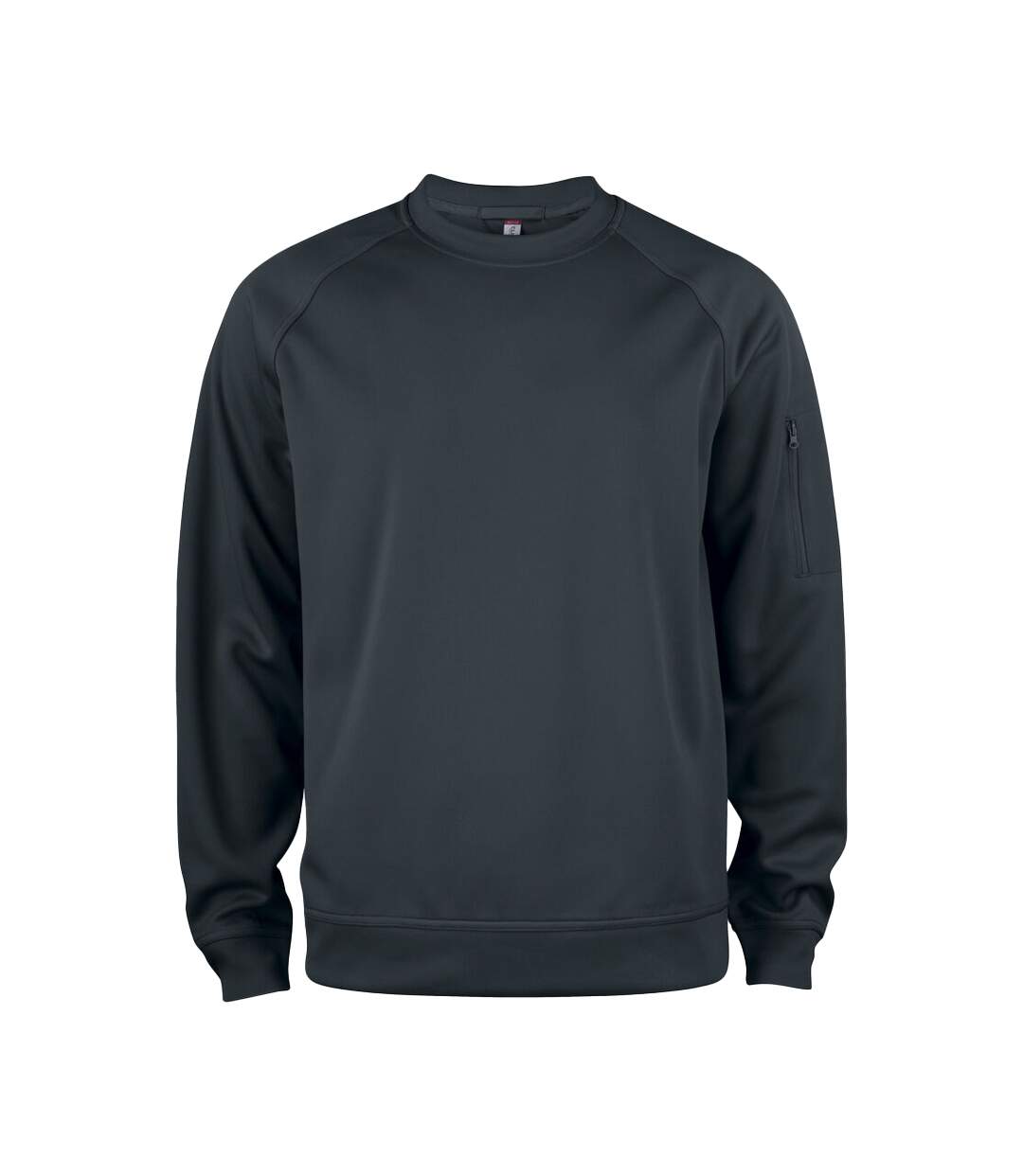 Unisex Adult Basic Active Sweatshirt Black Clique-1