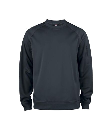 Unisex Adult Basic Active Sweatshirt Black Clique