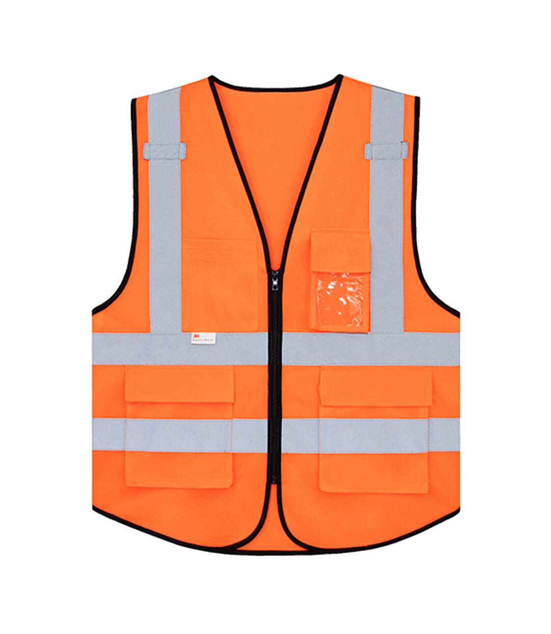 Gilet Haute Visibilité Premium Executive Munich Adulte Orange Korntex-1