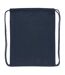 Impact cotton aware drawstring bag one size navy XD Collection-2