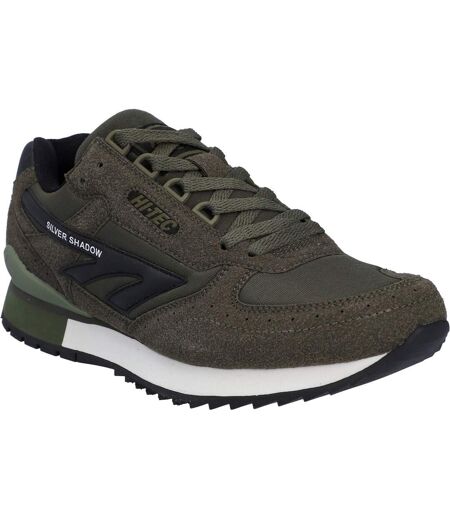 Baskets Silver Shadow Homme Olive Foncé Hi-Tec