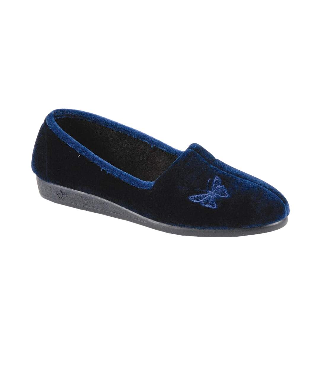 Chaussons femme bleu marine Lunar