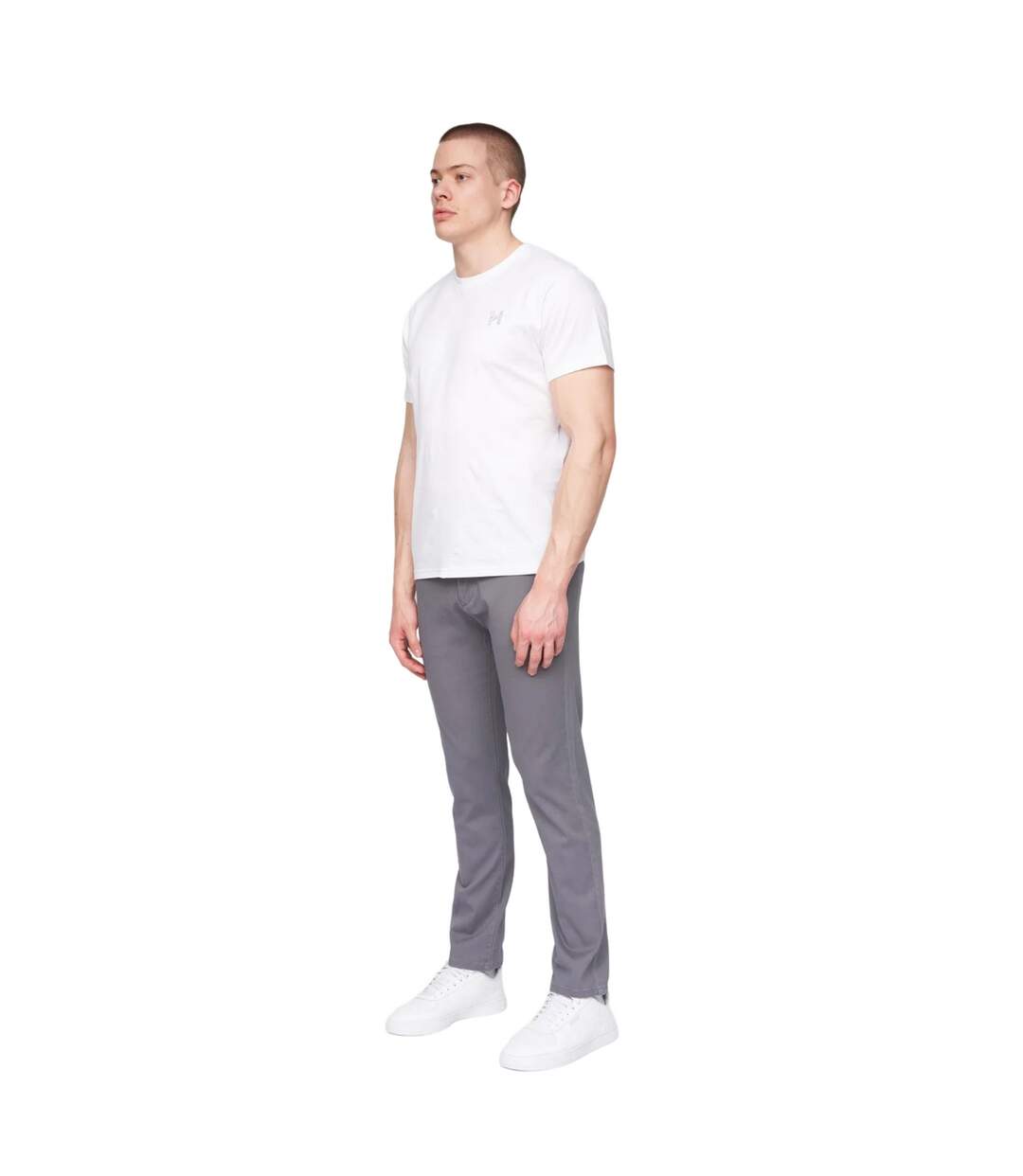 Pantalon visit homme gris Henleys