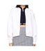 Veste Blanc Femme Tommy Hilfiger Zip Bomber - L