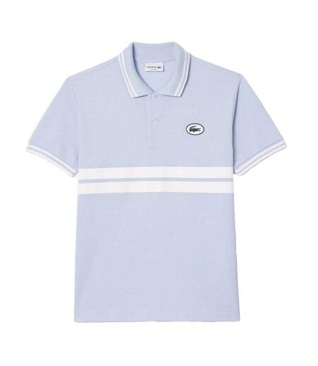 Mens Original L.12.12 Striped Organic Cotton Classic Polo Shirt Multicoloured Lacoste