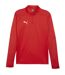 Mens Teamfinal Quarter Zip Training Fleece Top Red Puma-2