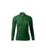 Polo Manches Longues Femme Vert Foncé Malfini-2