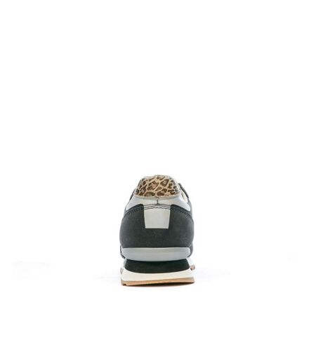 Baskets noir femme pepe jeans brit print night