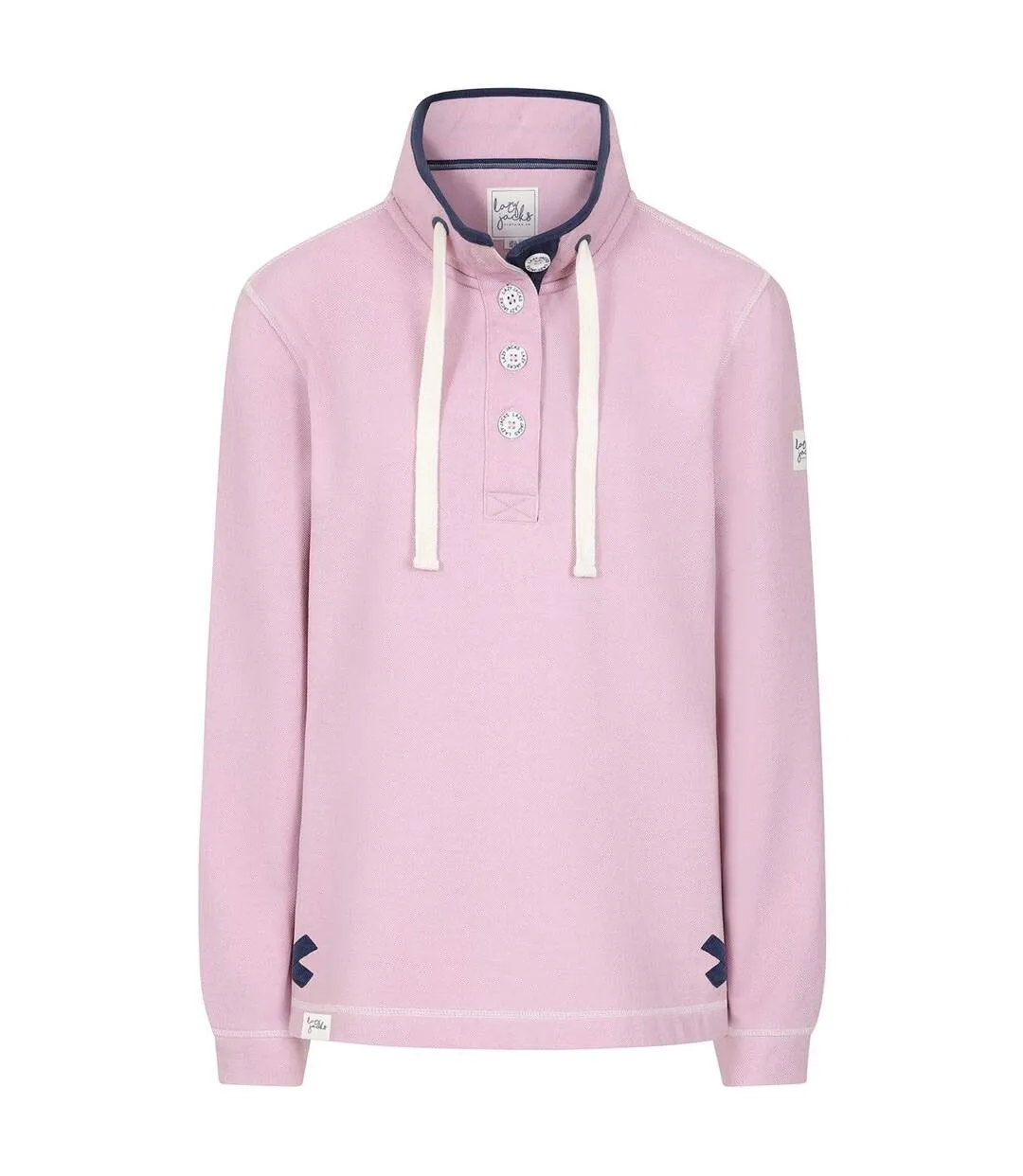 Sweat Femme Rose Lazy Jacks-2
