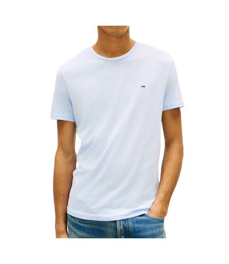 T-shirt bleu clair homme tommy hilfiger tjm x slim jaspes 1