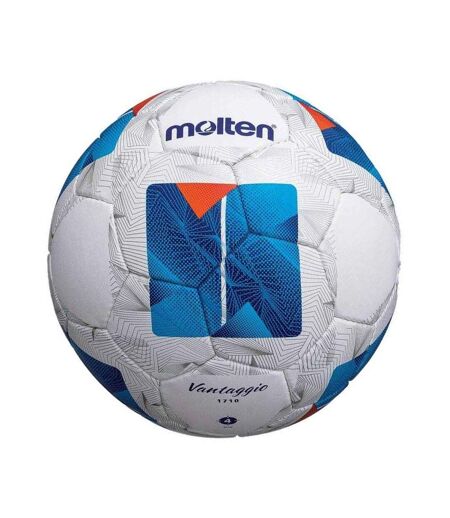 Ballon De Foot F4n1710 Taille 4 Blanc Bleu Molten