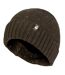 Warm Ribbed Cuff Beanie Hat for Men | Fleece Lined Chunky Winter Hat-1