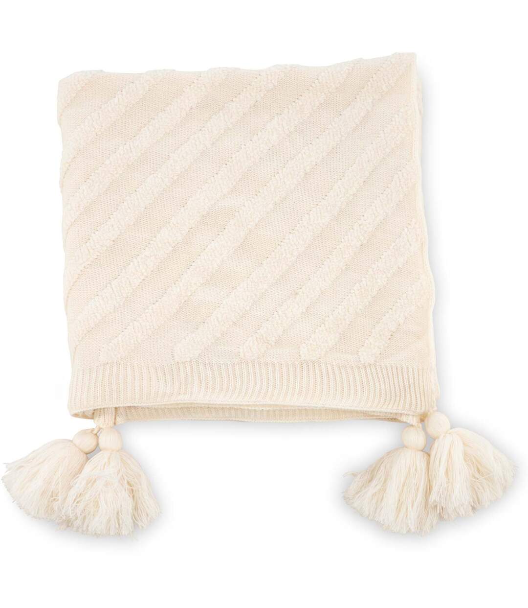 Jeté de canapé en acrylique  Katlyn 130 x 170 cm-1