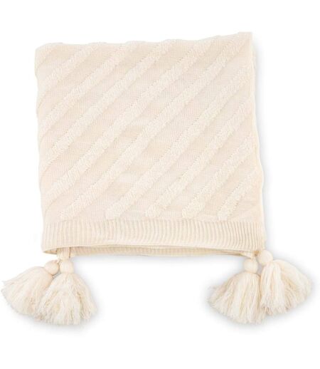 Jeté de canapé en acrylique  Katlyn 130 x 170 cm