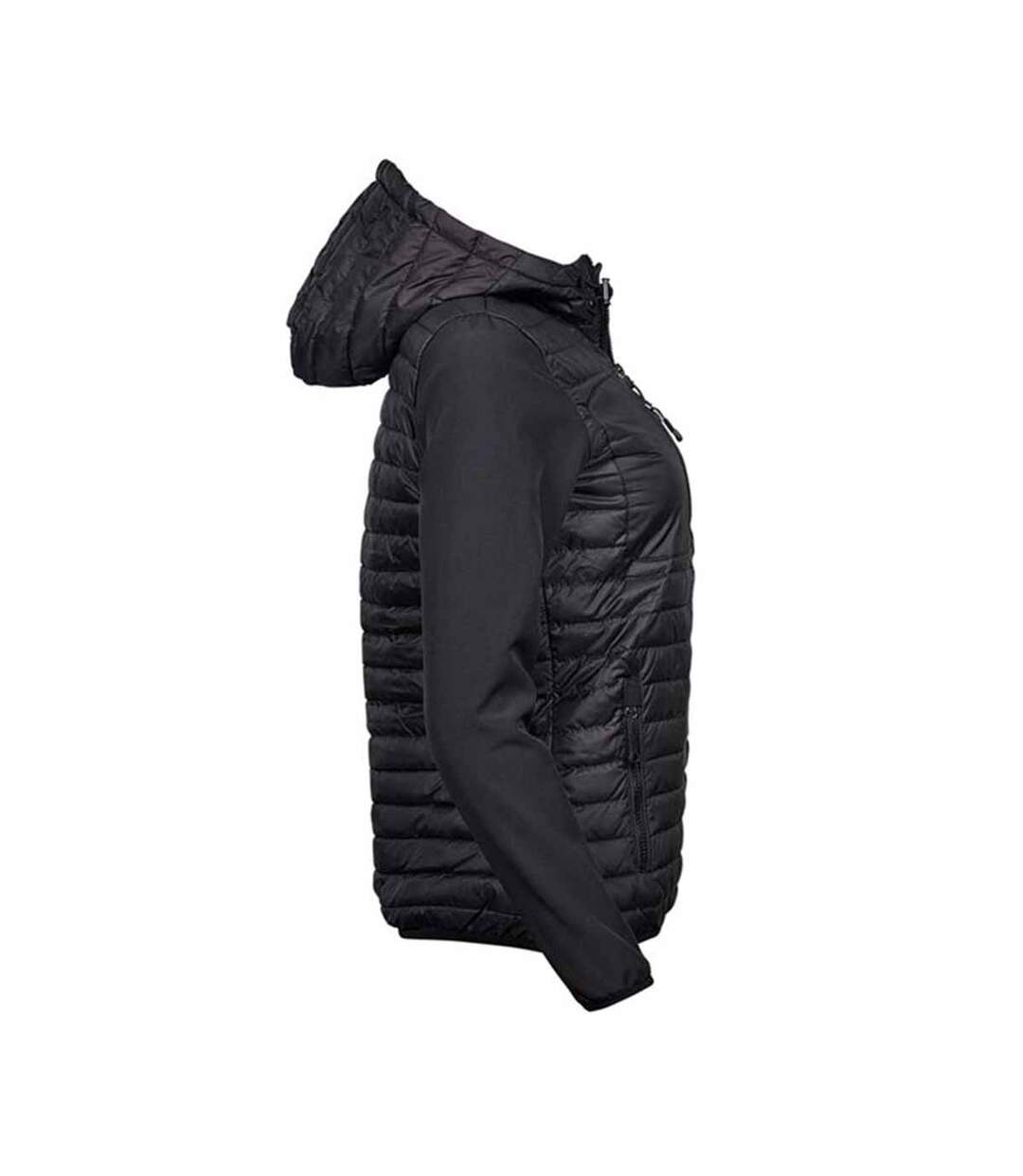 Blouson à capuche femme noir Teejays