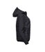 Teejays Womens/Ladies Hooded Crossover Jacket (Black)