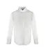 Mens Embroidered Logo Long-sleeved Shirt White Aquascutum-1
