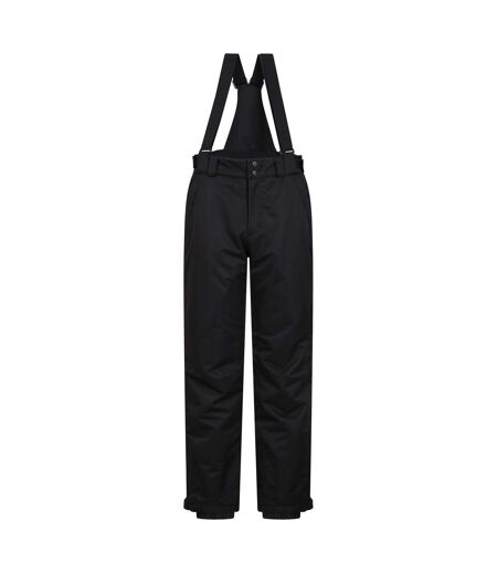 Mens interstellar waterproof ski trousers black Mountain Warehouse