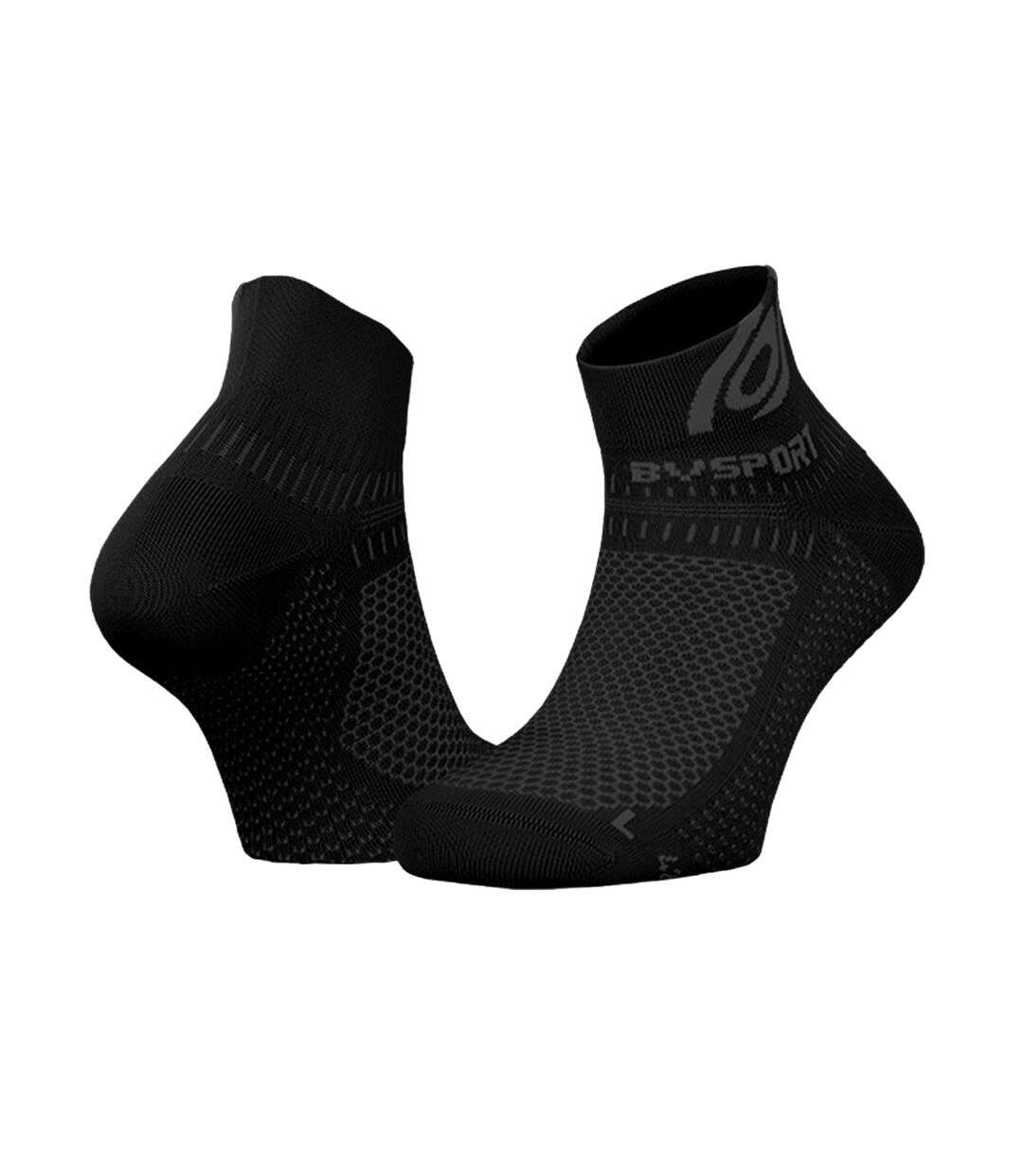 X1 paire de chaussettes noires mixte bv sport light 3dmm-1