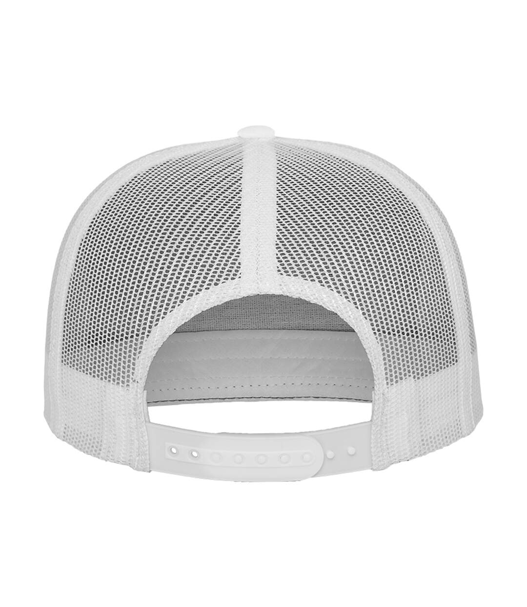 Casquette trucker flexfit classic blanc Yupoong-2