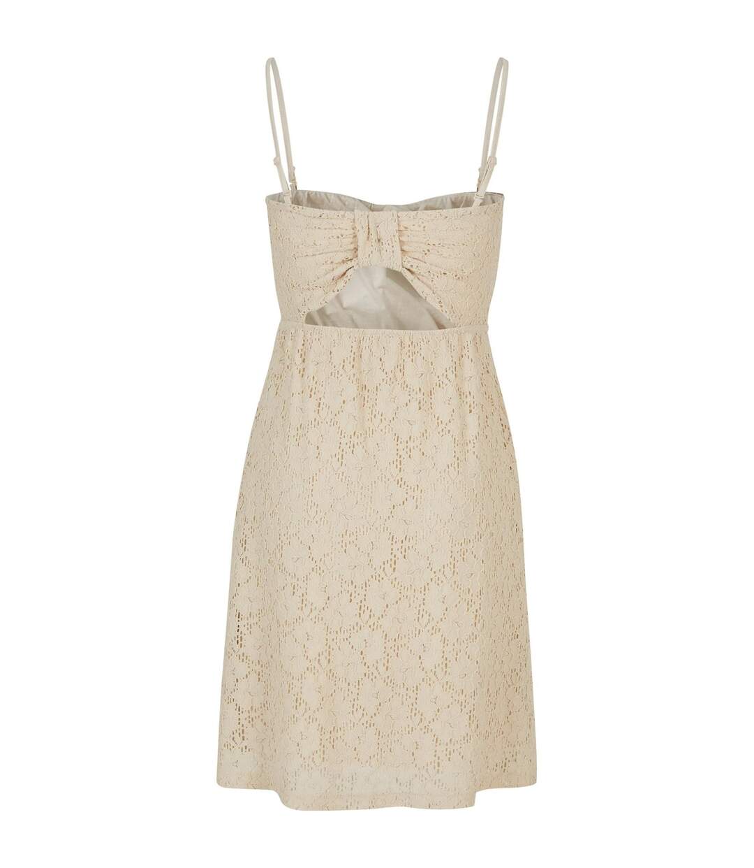 Robe Femme Blanc Cassé Urban Classics-3