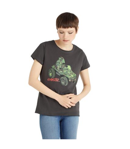 Amplified Womens/Ladies Geep Gorillaz T-Shirt (Charcoal) - UTGD1096