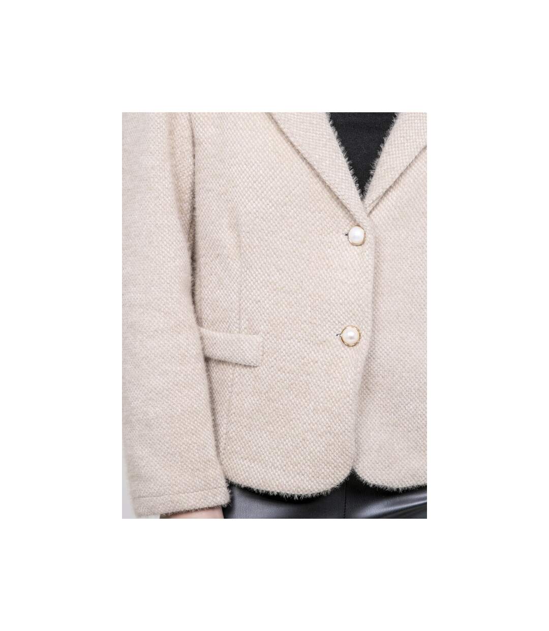 Blazer texturé URTA - Dona X Lisa-3