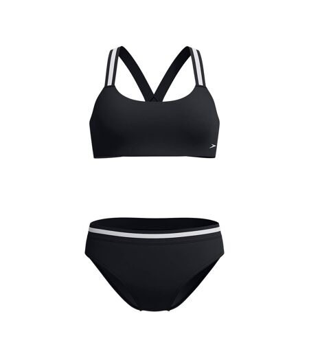 Womens/ladies Vanquisher Performance Two-piece Swimsuit Black Speedo